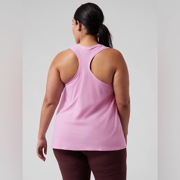 Athleta Pink Razorback Tank Top - Picture 2 of 7